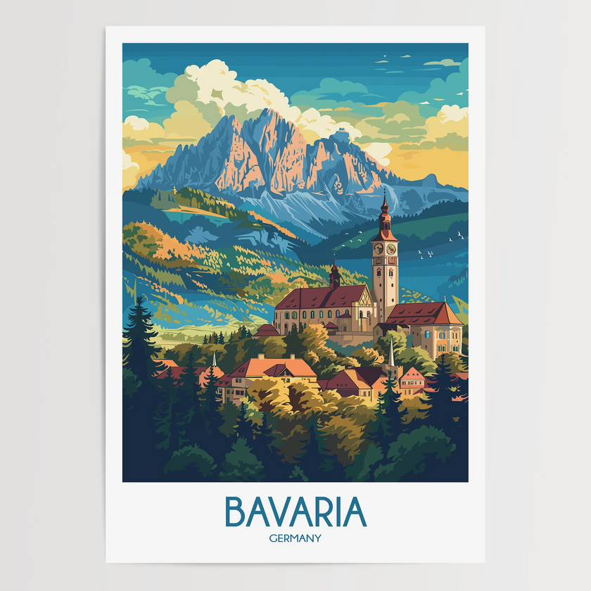 Bavaria Travel Memory Gift
