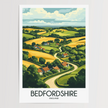Bedfordshire Minimalist Wall Art