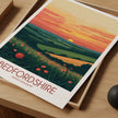 Bedfordshire Modern Travel Poster