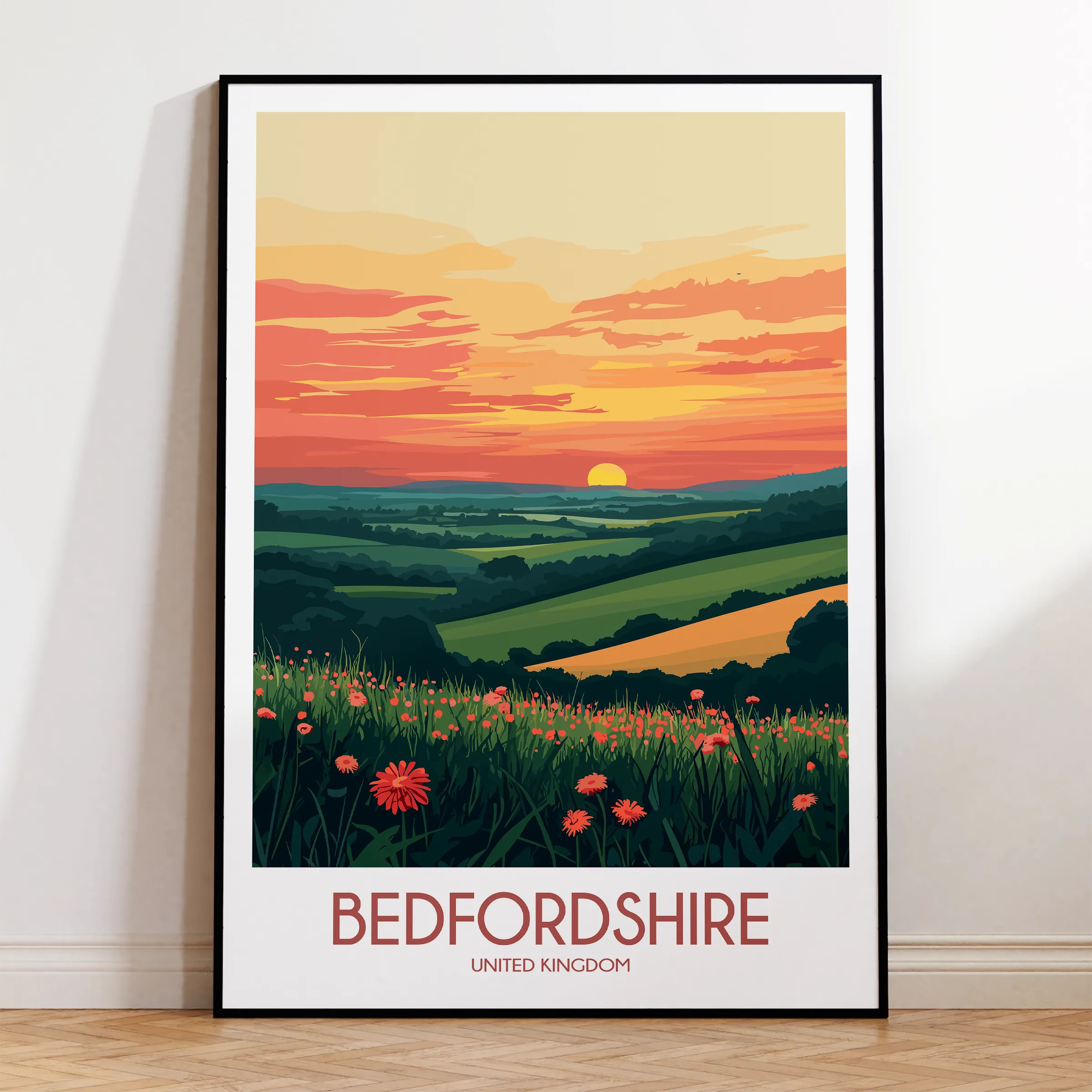 Bedfordshire Scenic Landscape Art