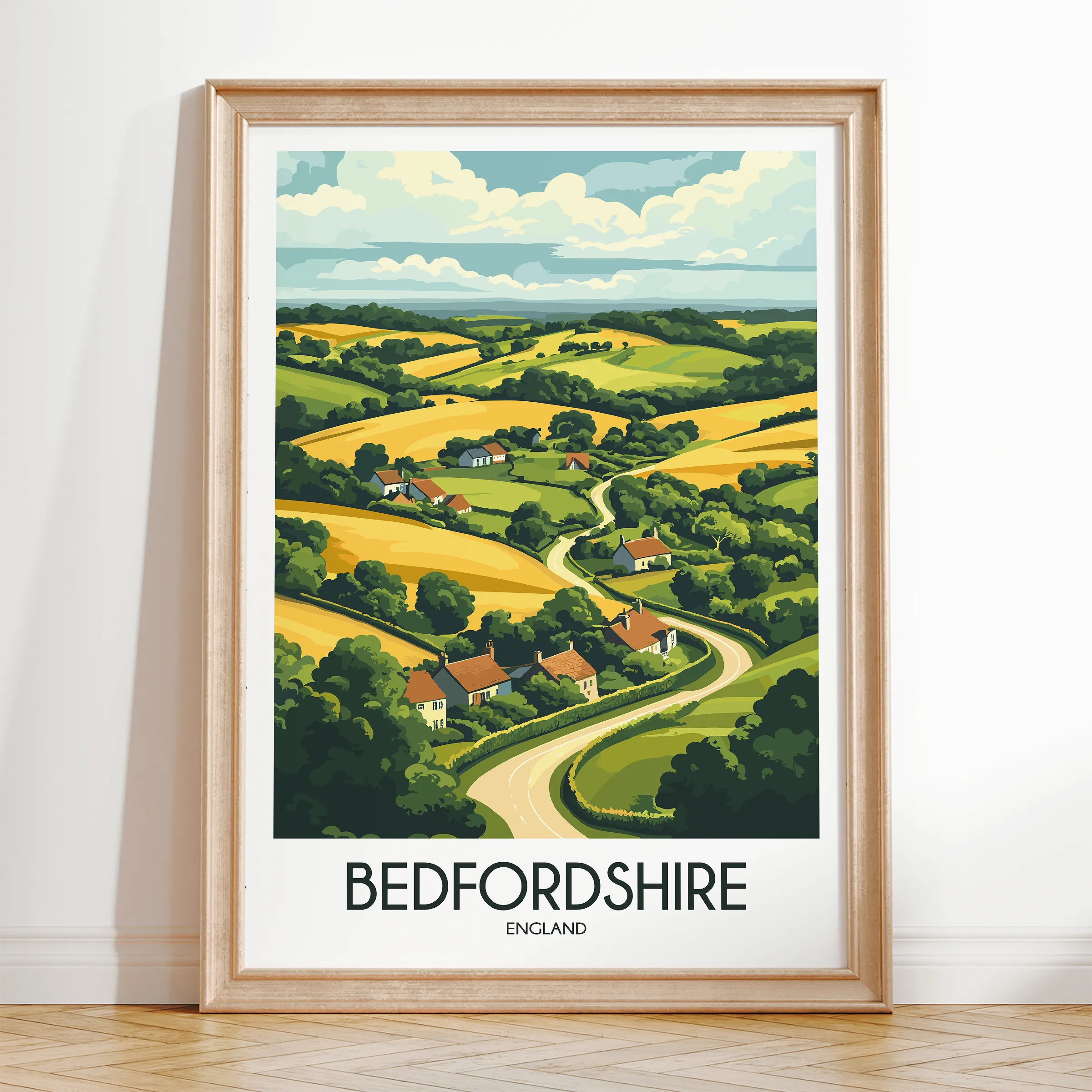 Bedfordshire Travel Memory Gift