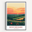 Bedfordshire Travel Memory Gift