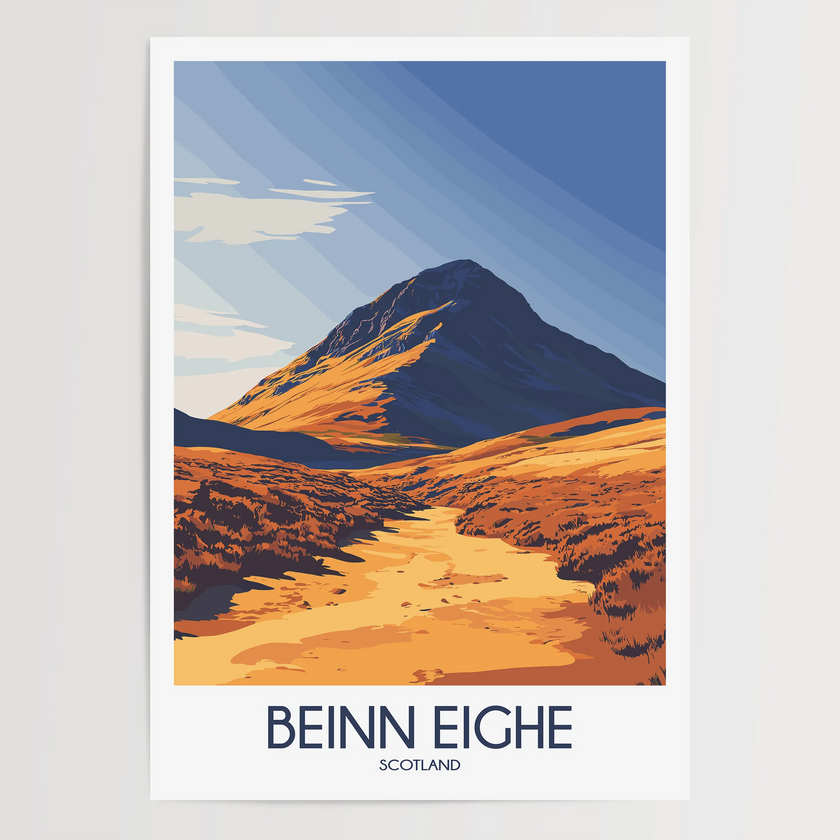 Beinn Eighe Minimalist Wall Art