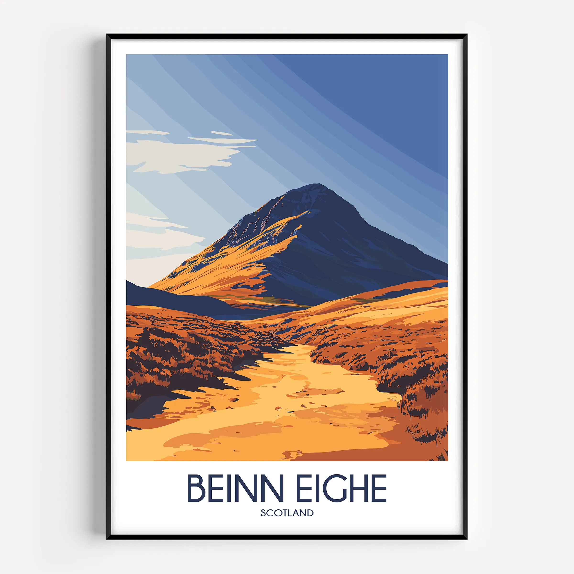 Beinn Eighe Souvenir Poster Print