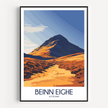 Beinn Eighe Souvenir Poster Print