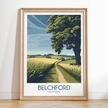 Belchford Retro Travel Illustration