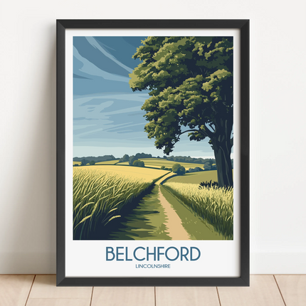 Belchford Vintage Style Print