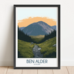 Ben Alder Souvenir Poster Print
