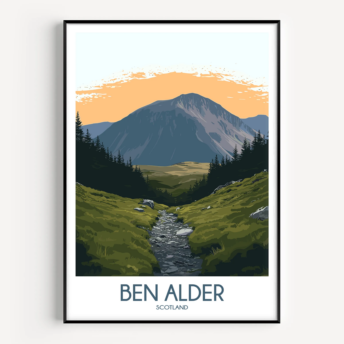 Ben Alder Souvenir Poster Print