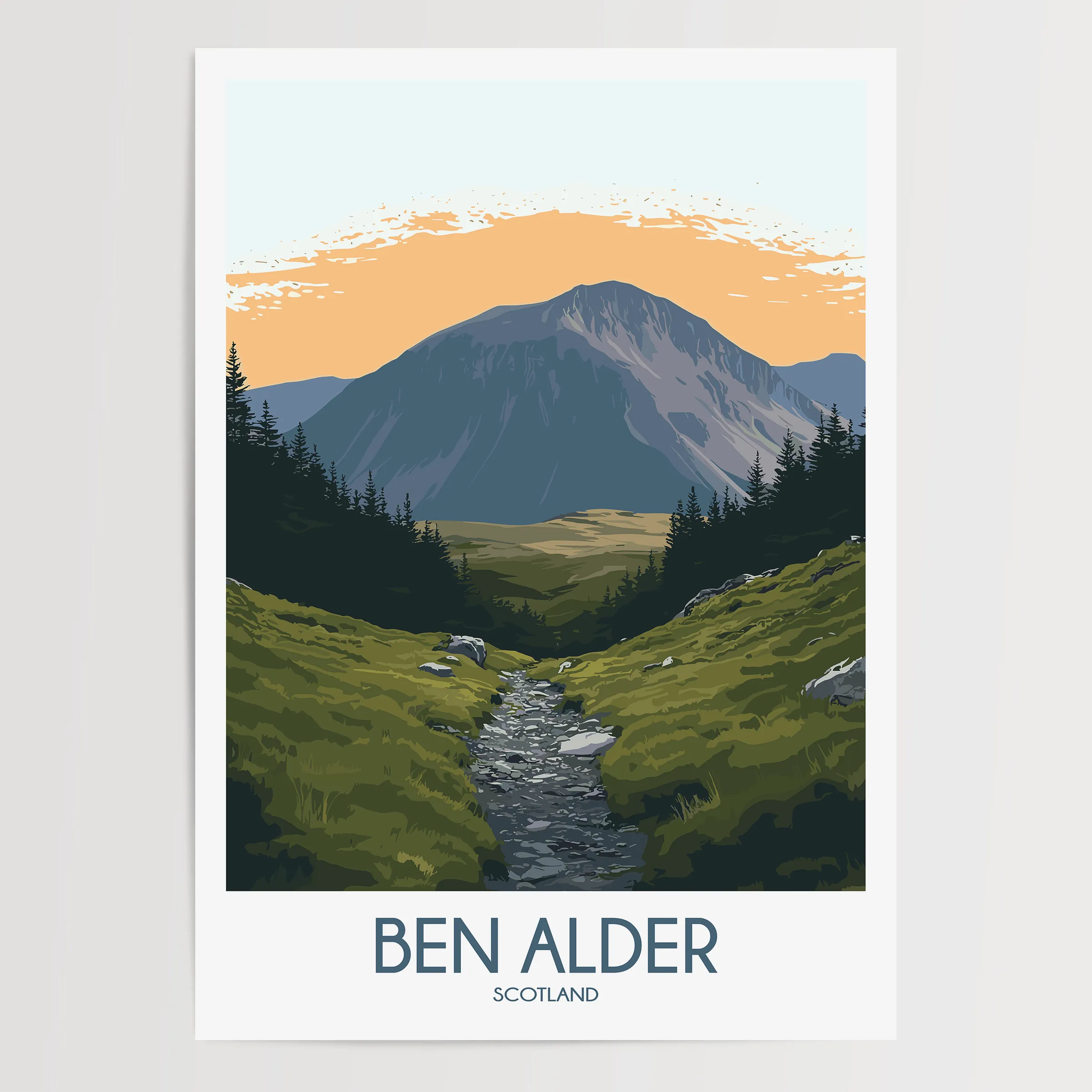 Ben Alder Travel Memory Gift
