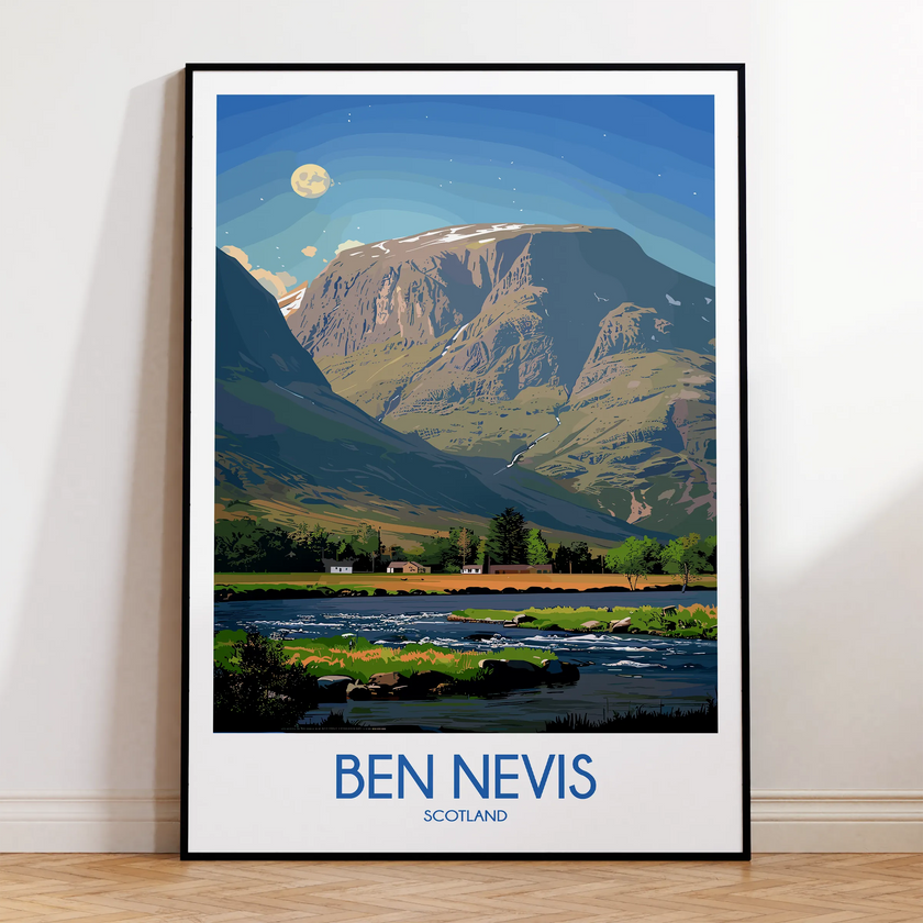 Ben Nevis Minimalist Wall Art