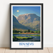 Ben Nevis Scenic Landscape Art