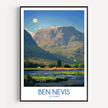 Ben Nevis Souvenir Poster Print