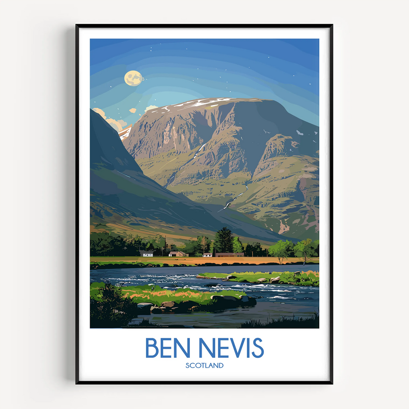 Ben Nevis Souvenir Poster Print