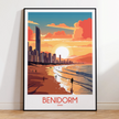 Benidorm Destination Art Gift