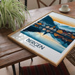 Bergen Modern Travel Poster