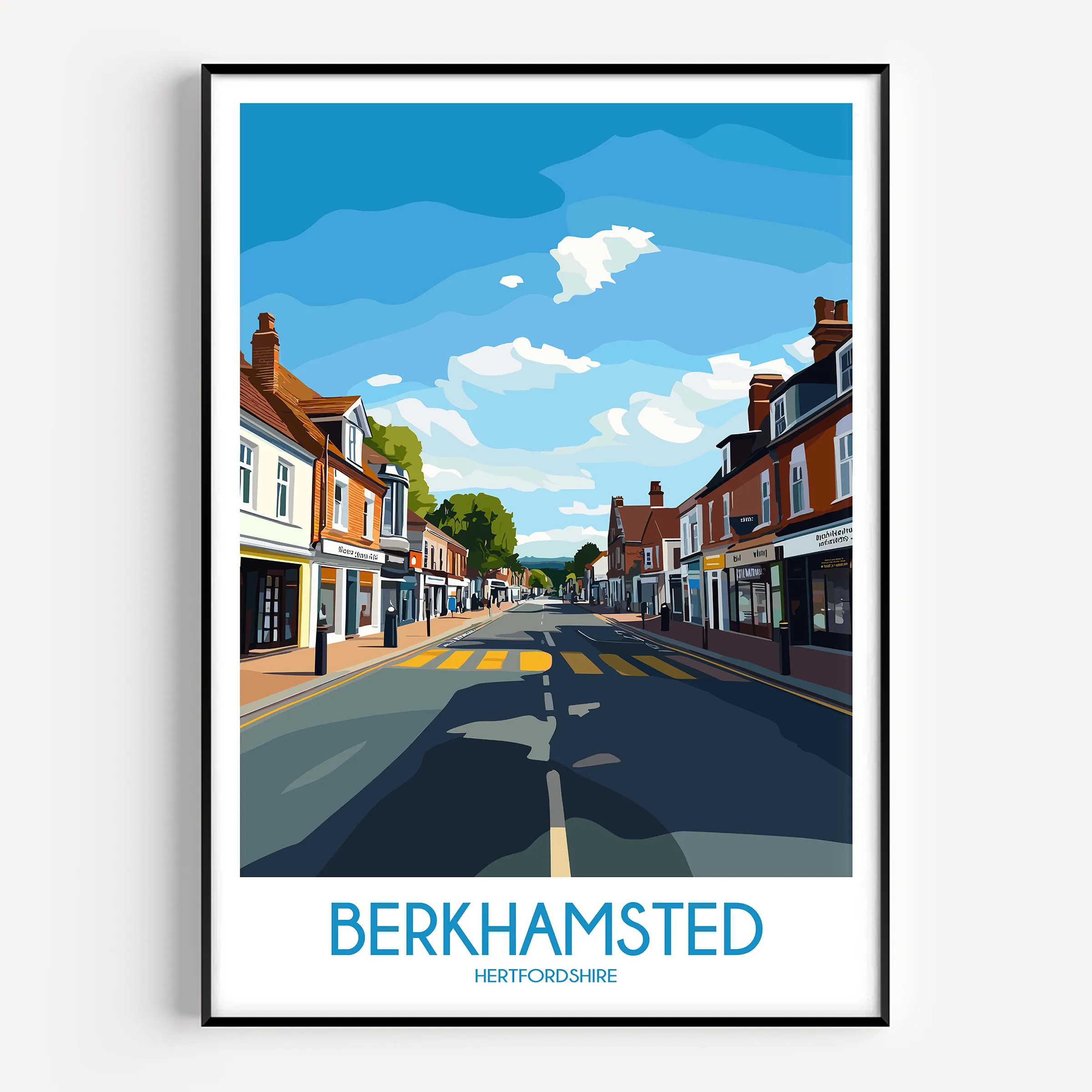 Berkhamsted Minimalist Wall Art