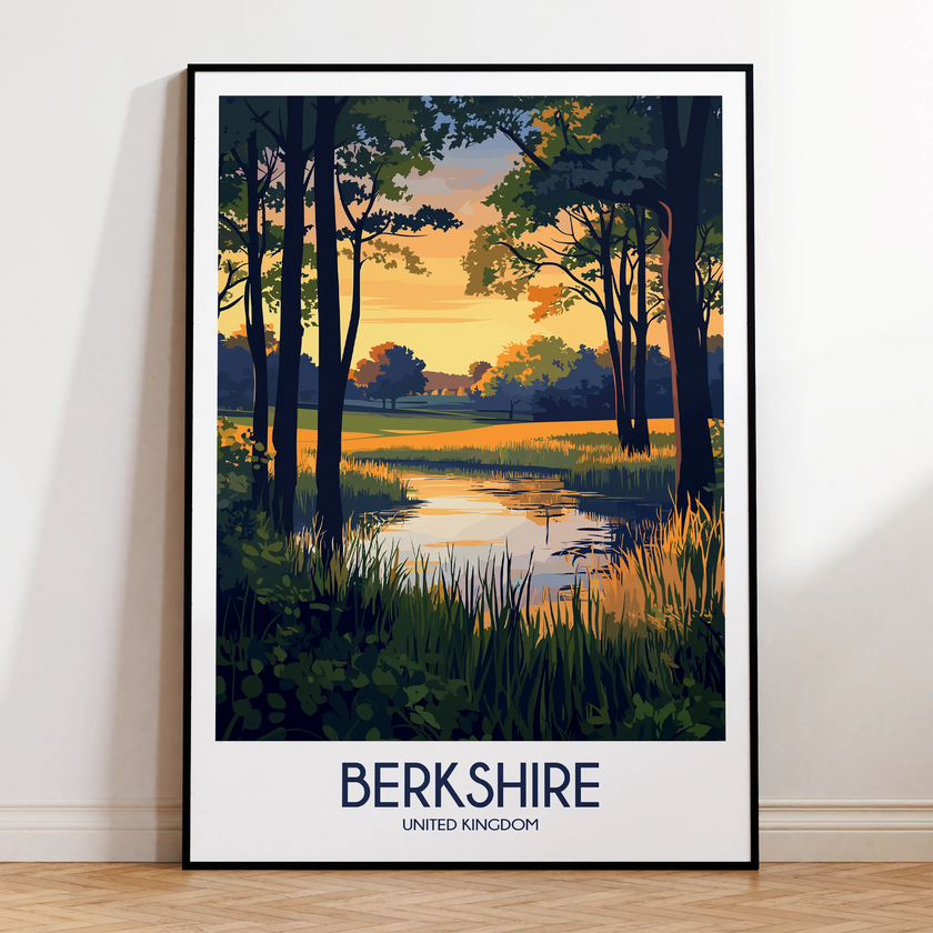 Berkshire Destination Art Gift