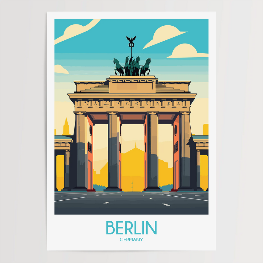 Berlin Destination Art Gift