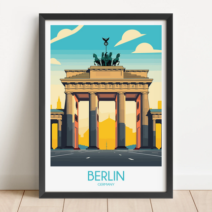 Berlin Minimalist Wall Art
