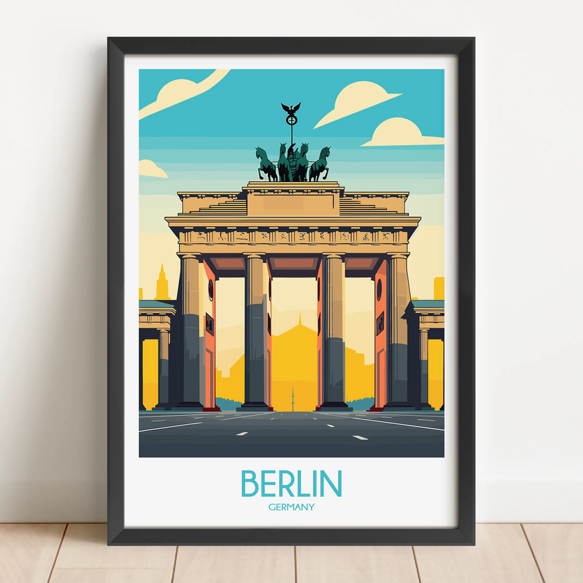Berlin Minimalist Wall Art