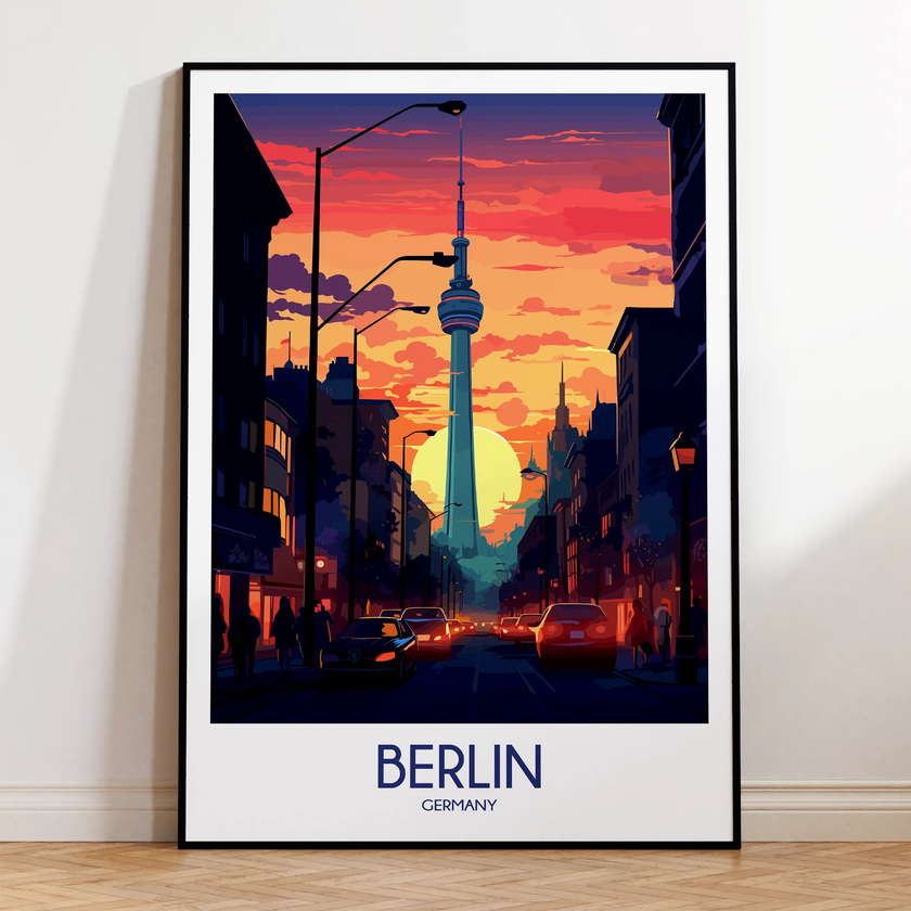 Berlin Minimalist Wall Art