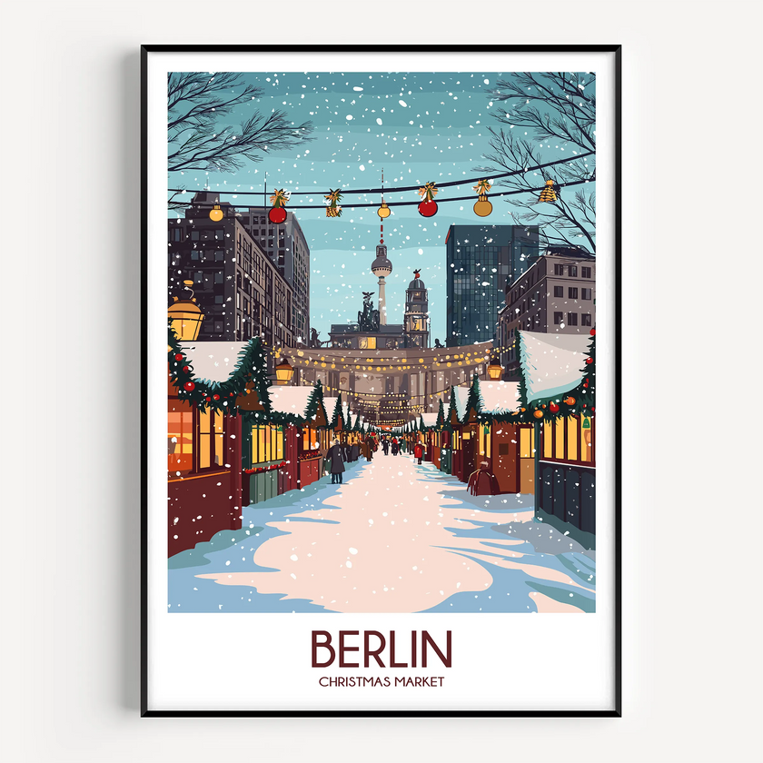Berlin Minimalist Wall Art