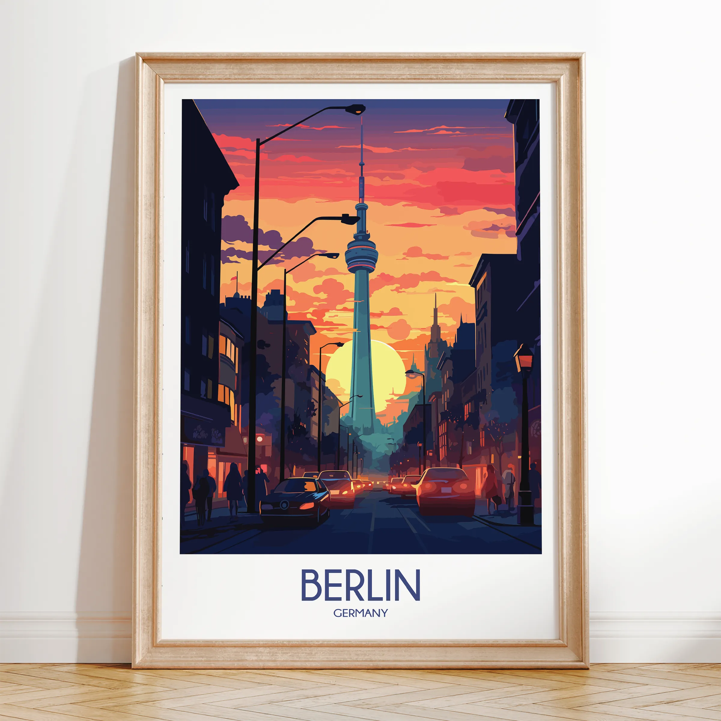Berlin Scenic Landscape Art