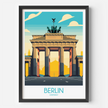 Berlin Souvenir Poster Print