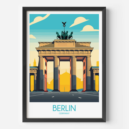 Berlin Souvenir Poster Print