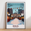 Berlin Vintage Style Print
