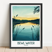 Bewl Water Modern Travel Poster