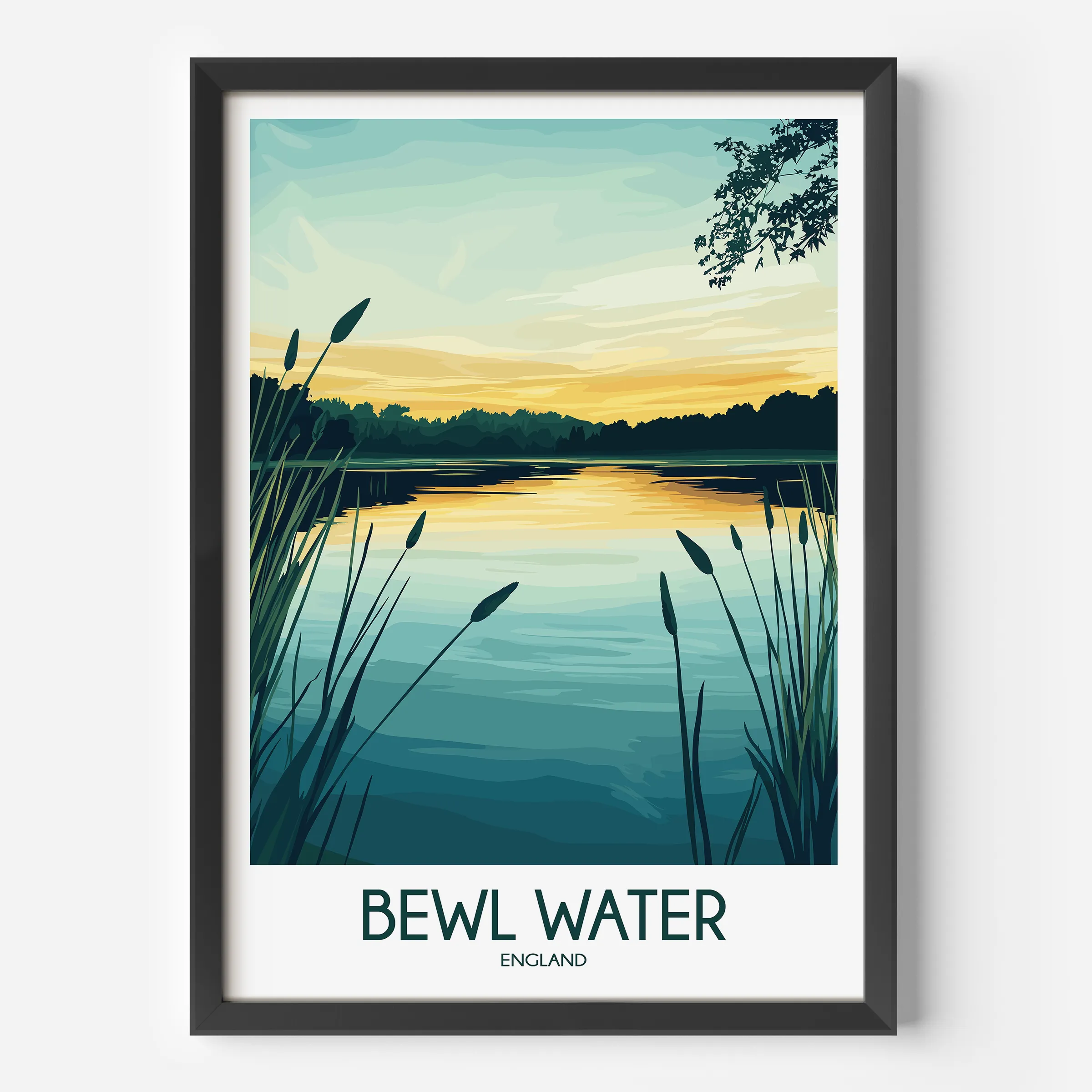 Bewl Water Scenic Landscape Art