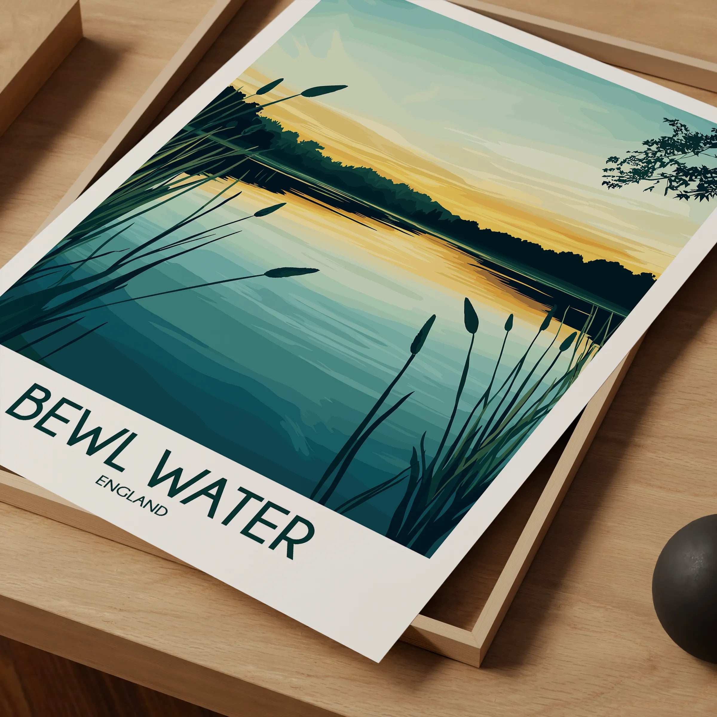 Bewl Water Souvenir Poster Print
