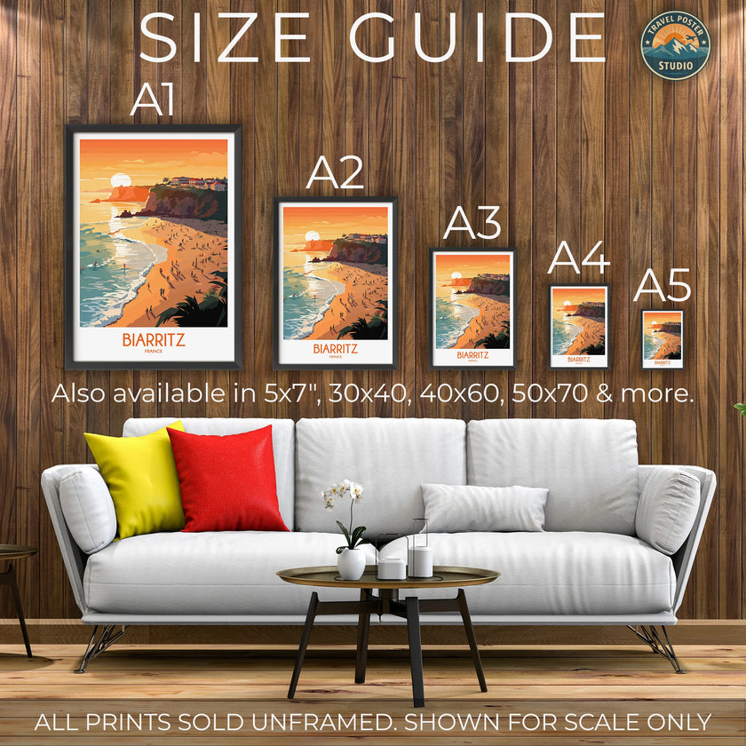 Biarritz Travel Memory Gift