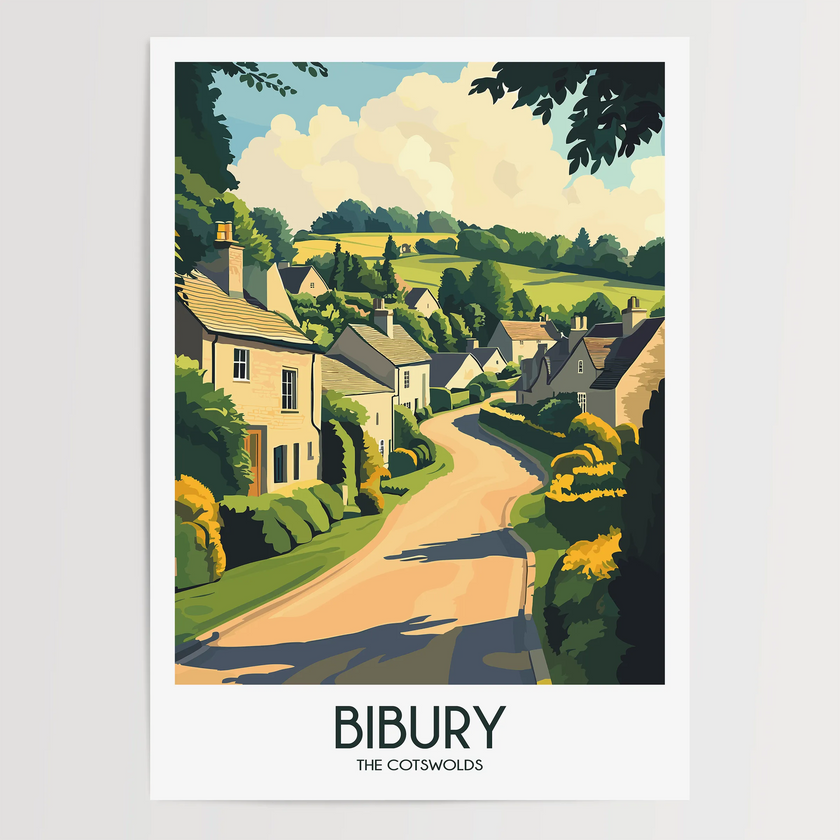 Bibury Destination Art Gift