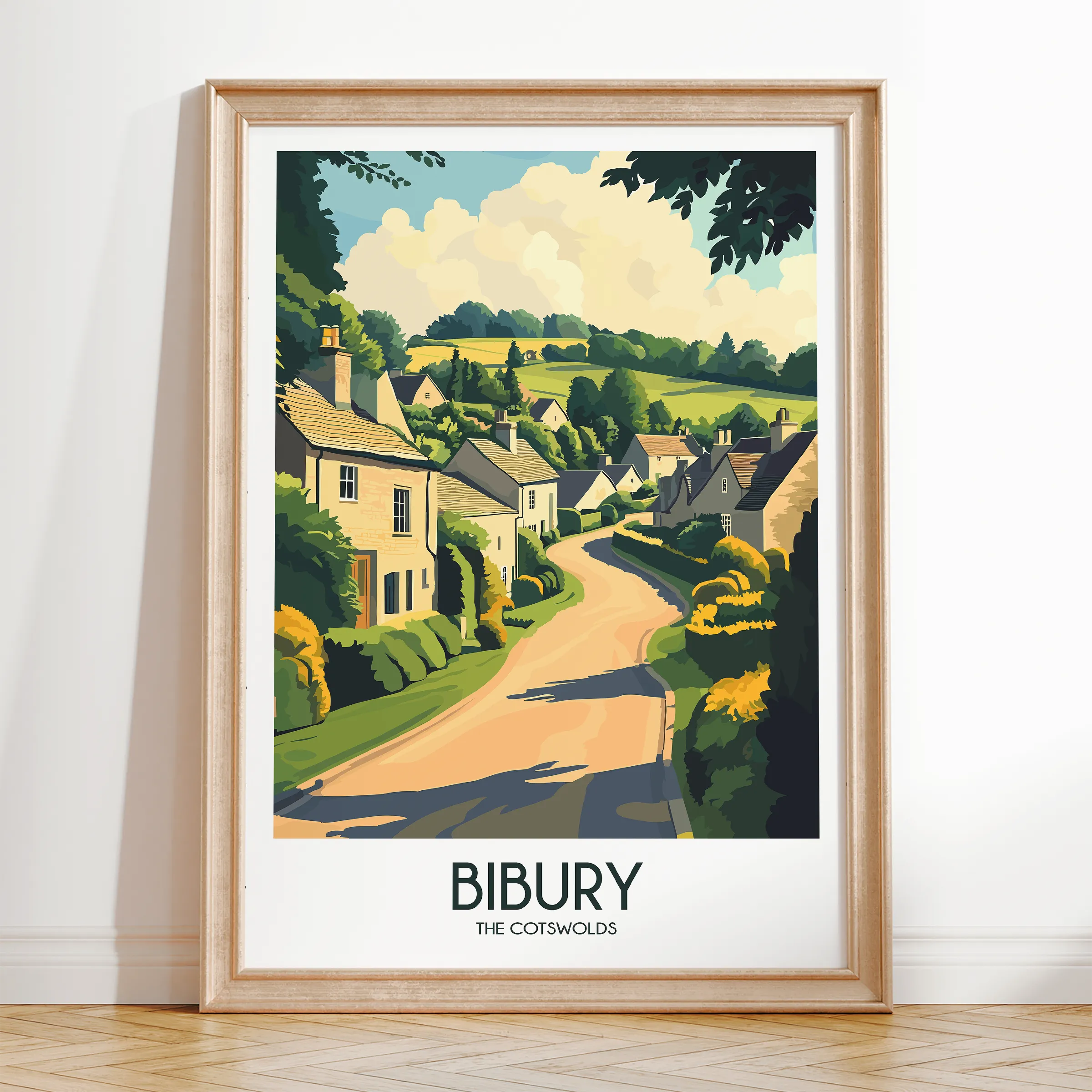 Bibury Souvenir Poster Print