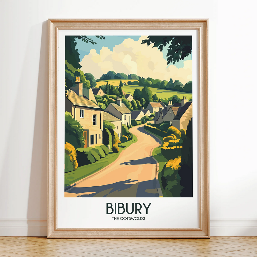 Bibury Souvenir Poster Print