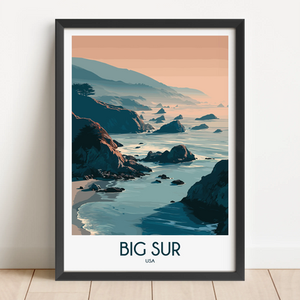 Big Sur Destination Art Gift