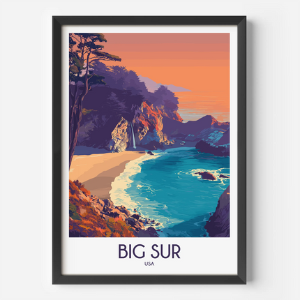 Big Sur Destination Art Gift