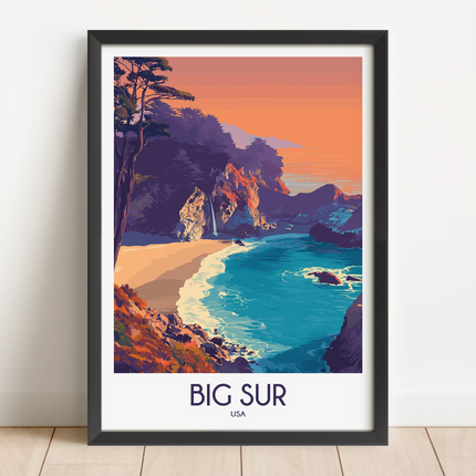 Big Sur Home Office Decor