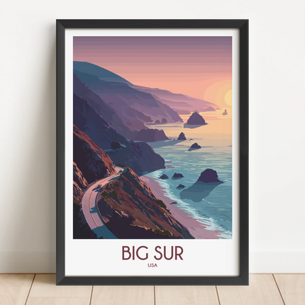 Big Sur Home Office Decor