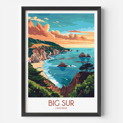 Big Sur Home Office Decor