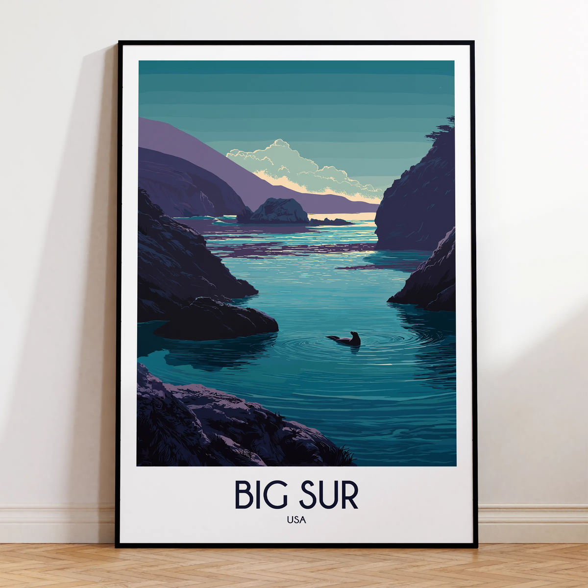 Big Sur Home Office Decor