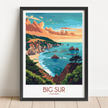 Big Sur Scenic Landscape Art