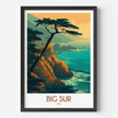 Big Sur Scenic Landscape Art