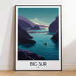 Big Sur Scenic Landscape Art