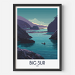 Big Sur Souvenir Poster Print