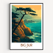Big Sur Souvenir Poster Print