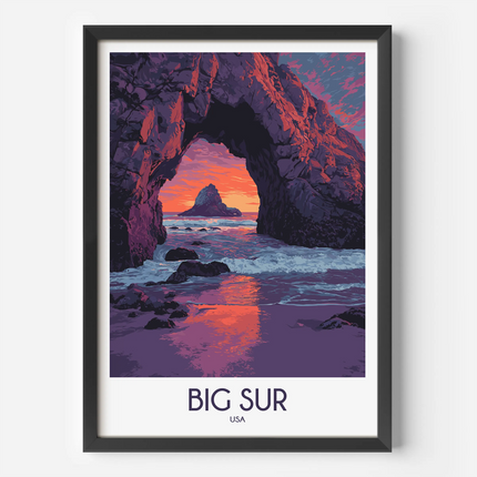 Big Sur Travel Memory Gift
